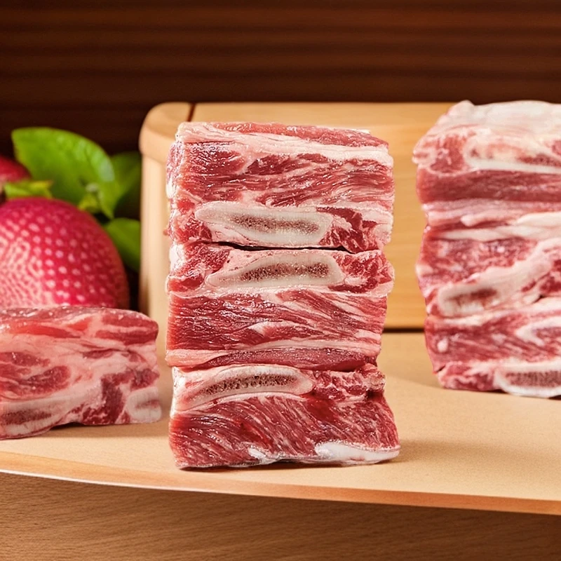 【牛肉兄弟】原切四肋牛排乌拉圭进口高瘦度炖煮牛排