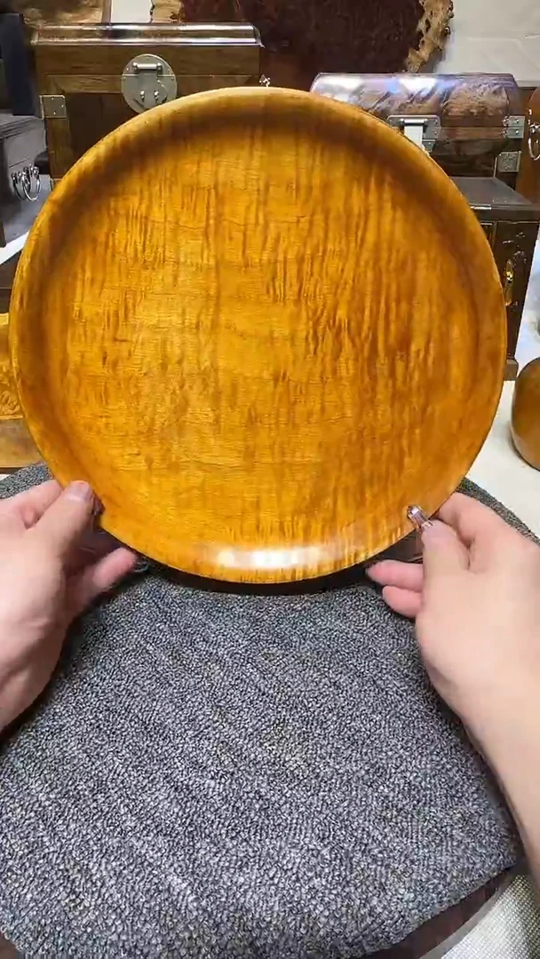 金丝楠木老料圆盘