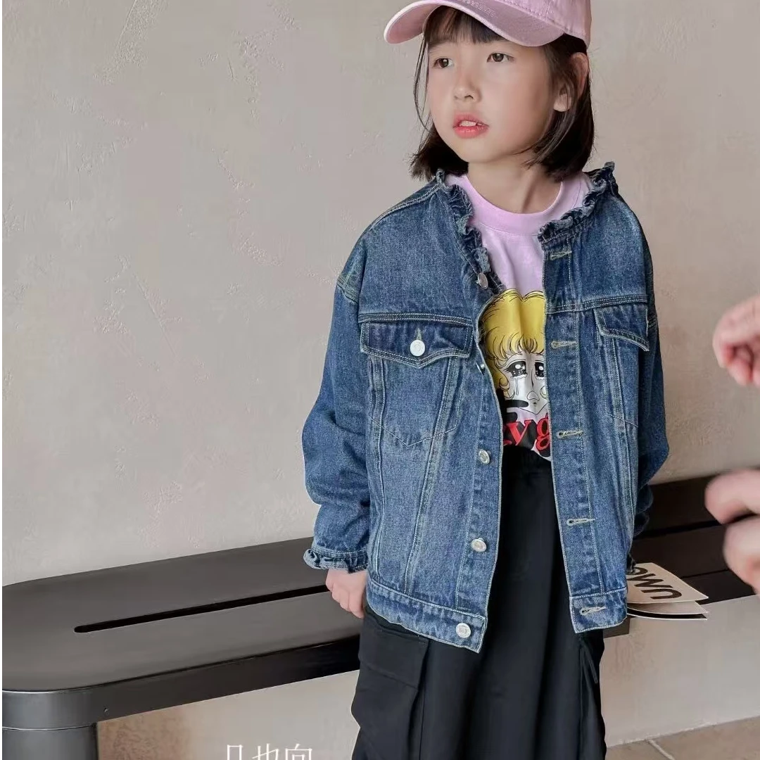 儿童牛仔衣春秋款时尚百搭9126