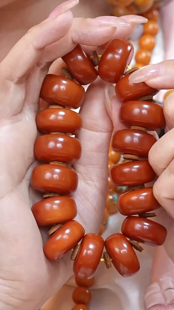 蜜蜡颈饰未镶嵌222  7710天然蜜蜡珠宝奇石云端妖孽全部保真