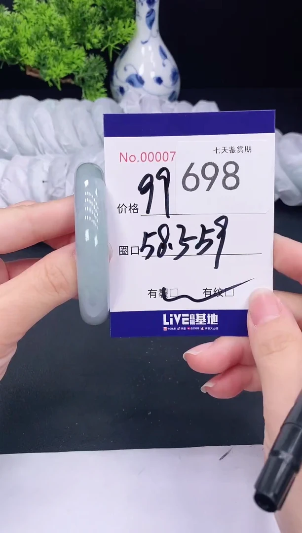 未镶嵌手镯翡翠698