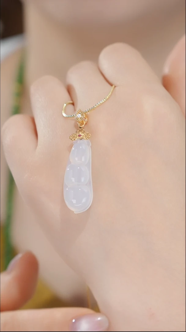 银S925镶嵌吊坠(赠链)玛瑙/玉髓碧华/多样性发/TGD470