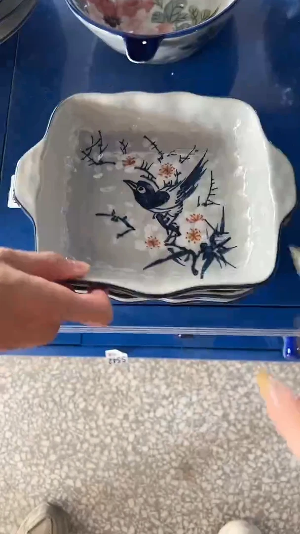 盘632老陶泥盘子一只