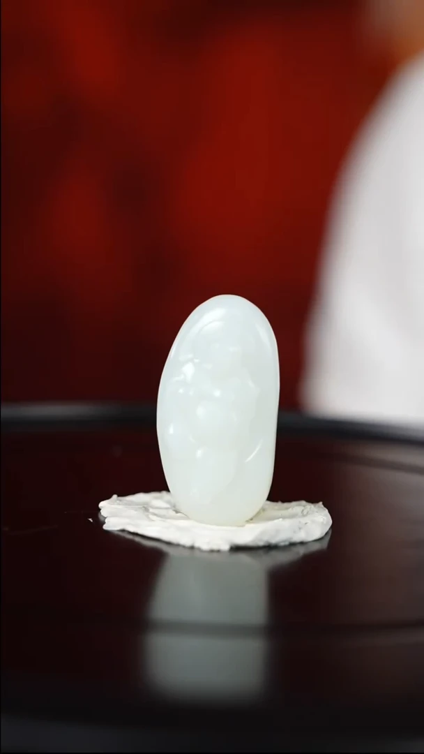 和田玉未镶嵌挂件（二毛）012