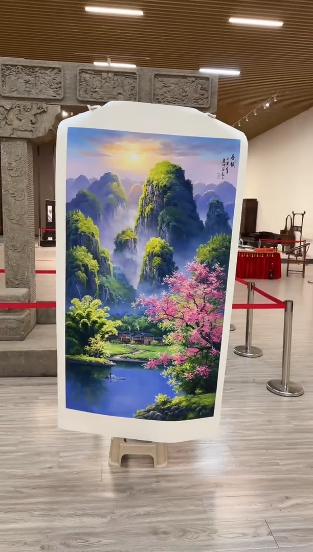 国画74赵隆轩美术馆李庆兴老师作品