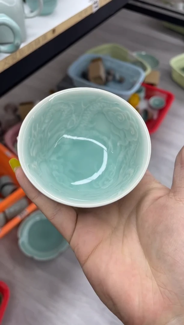特价福利 微瑕 慧仙青瓷