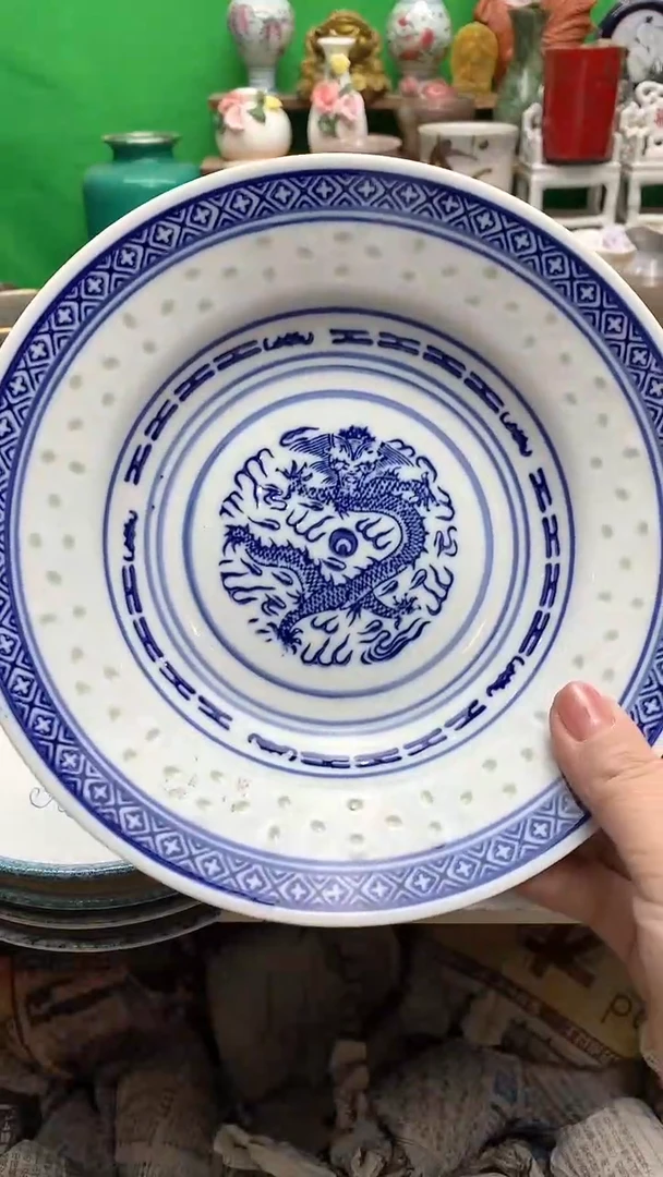 【闪购商品】盖碗海外回流瓷器