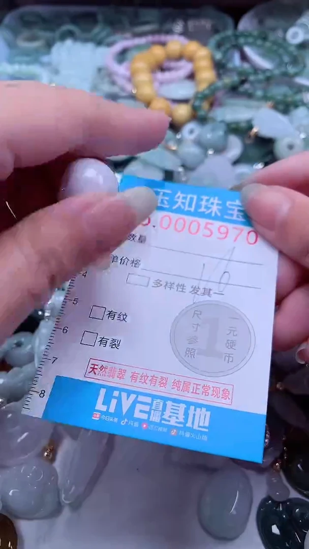 翡翠未镶嵌吊坠(不含链)5970