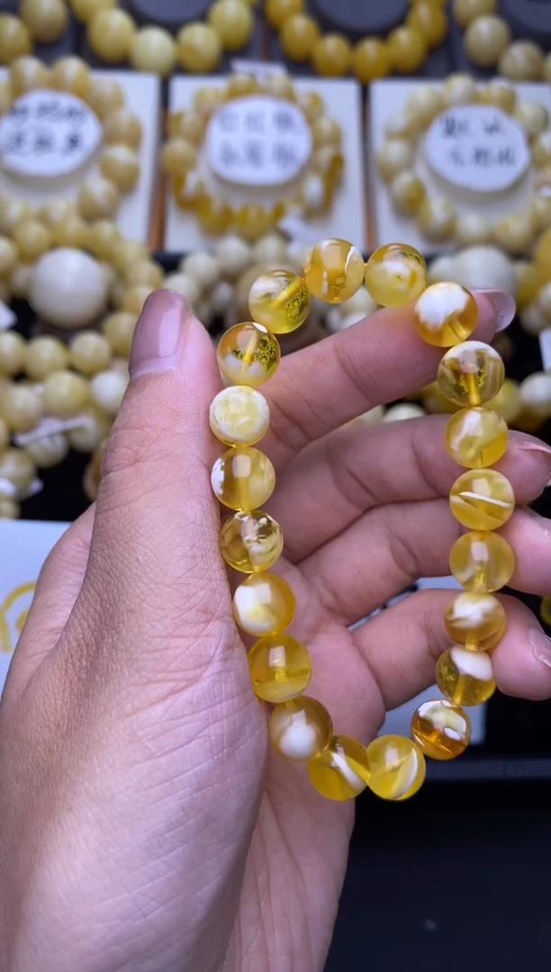 裸石琥珀未镶嵌大小姐珠宝97