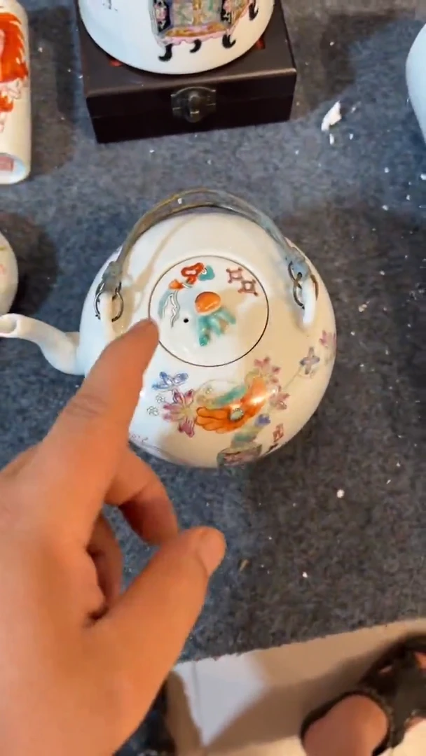 摆件瓷摆件瓷摆件赐百年