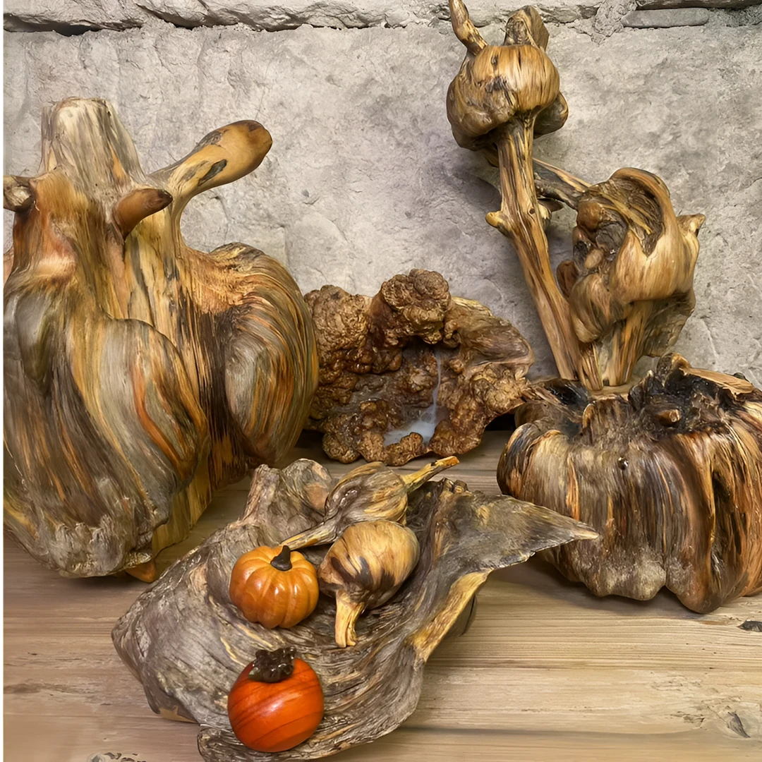 风化木老料 家居 茶桌 玄关 琥珀木 摆件