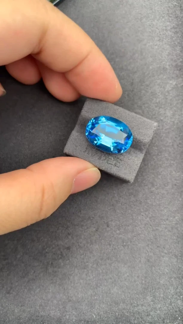 托帕石裸石16.5ct托帕石 定制 GE