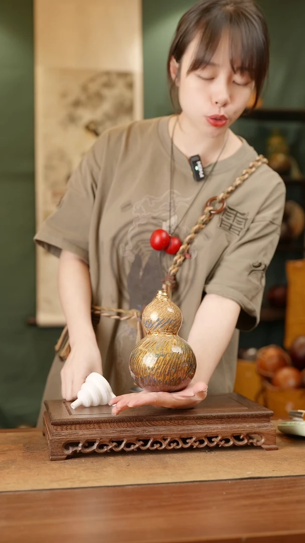 小*艾276号精品天然大漆酒葫芦一物一拍~