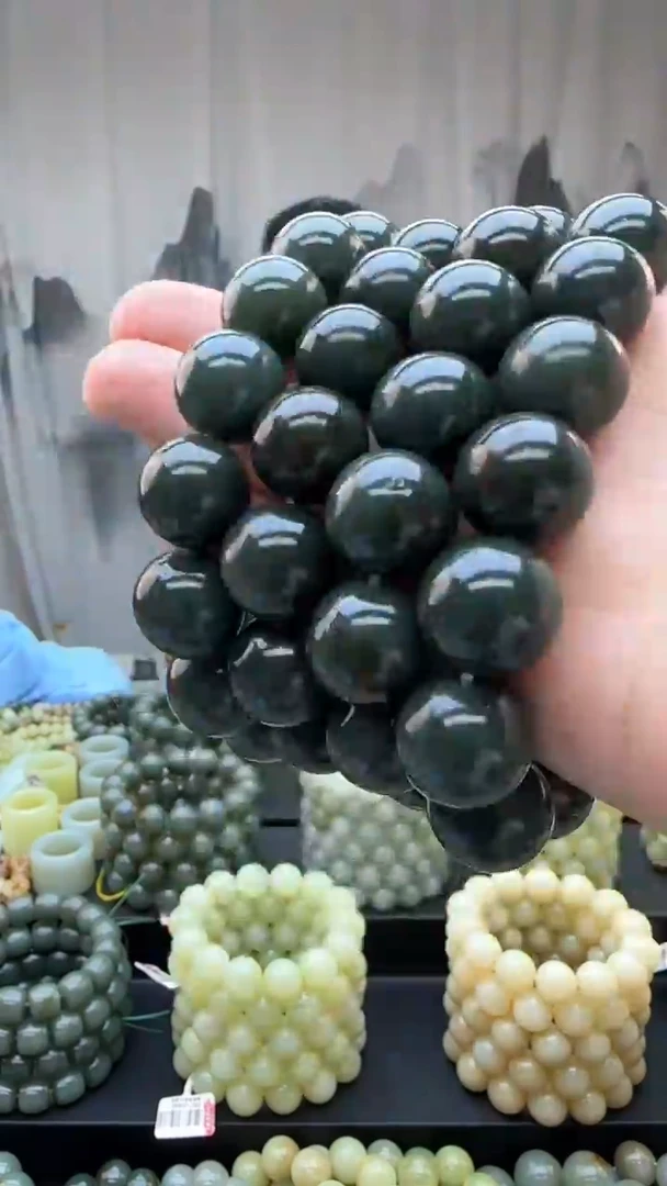 和田玉未镶嵌颈饰多样性发货拍一发一卡16深蓝