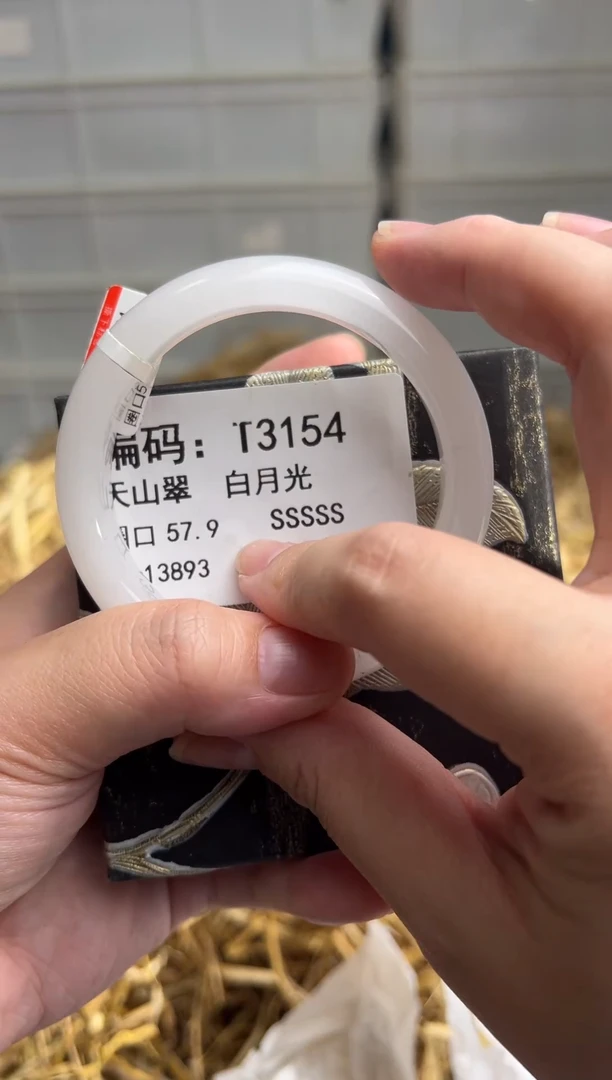 未镶嵌手镯石英质玉T3154