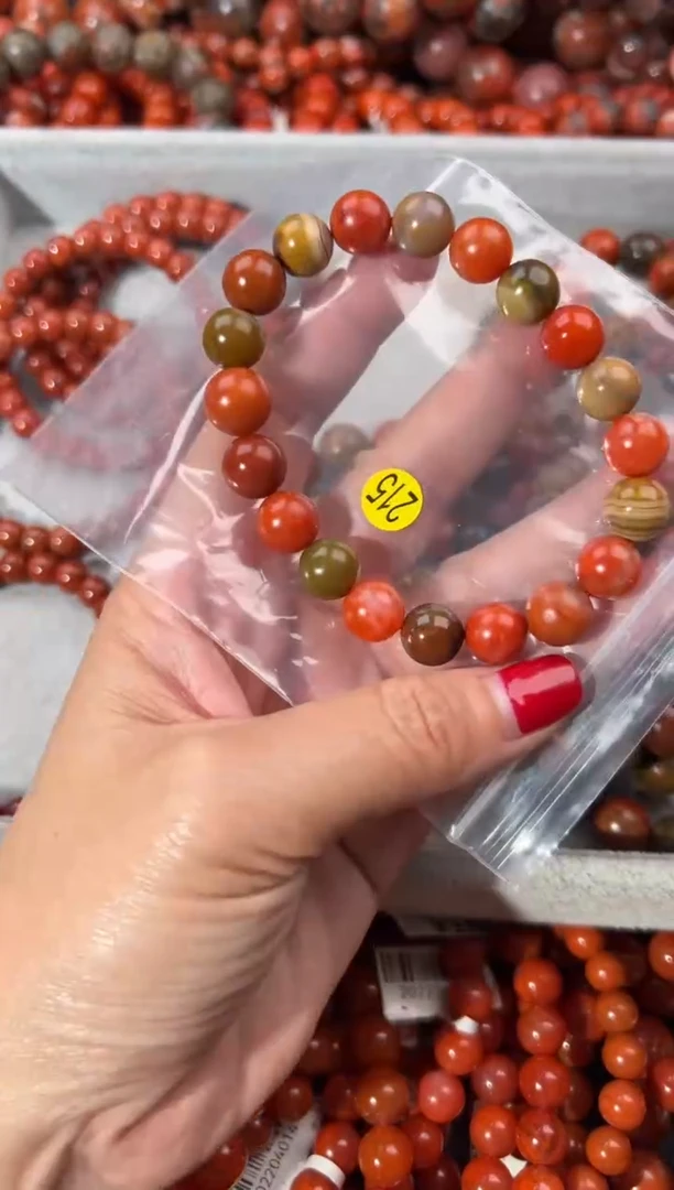 未镶嵌手串南红玛瑙10+