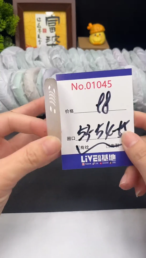 未镶嵌手镯翡翠拍下以实物为准1045