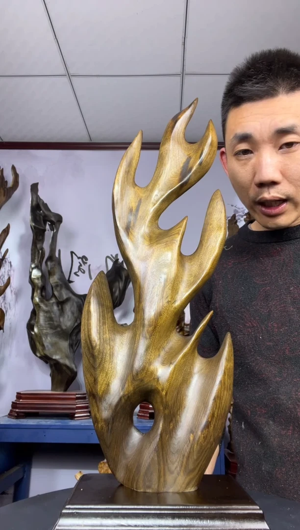 金丝楠木雕款之*金丝楠木工艺品摆件