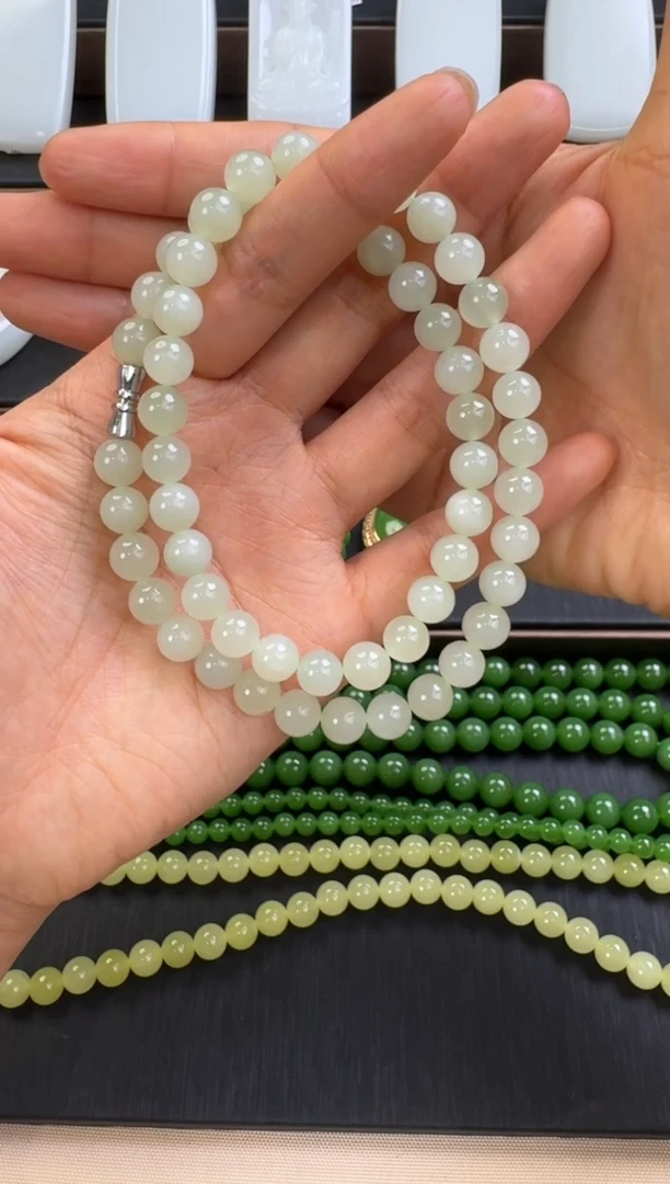 项链未镶嵌和田玉妈妈链