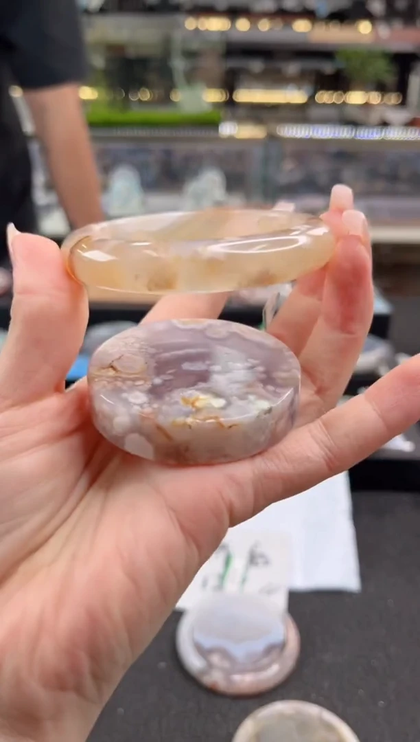 未镶嵌手镯石英质玉57圈口（赠品镯心）34327472