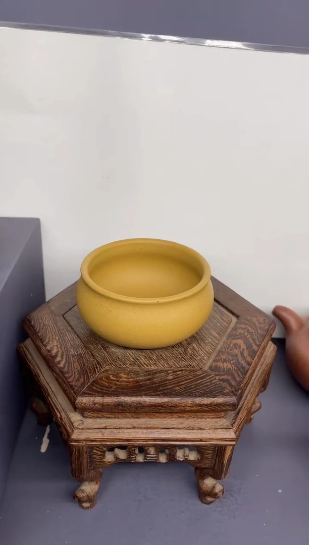 茶壶紫砂黄金段 普洱杯