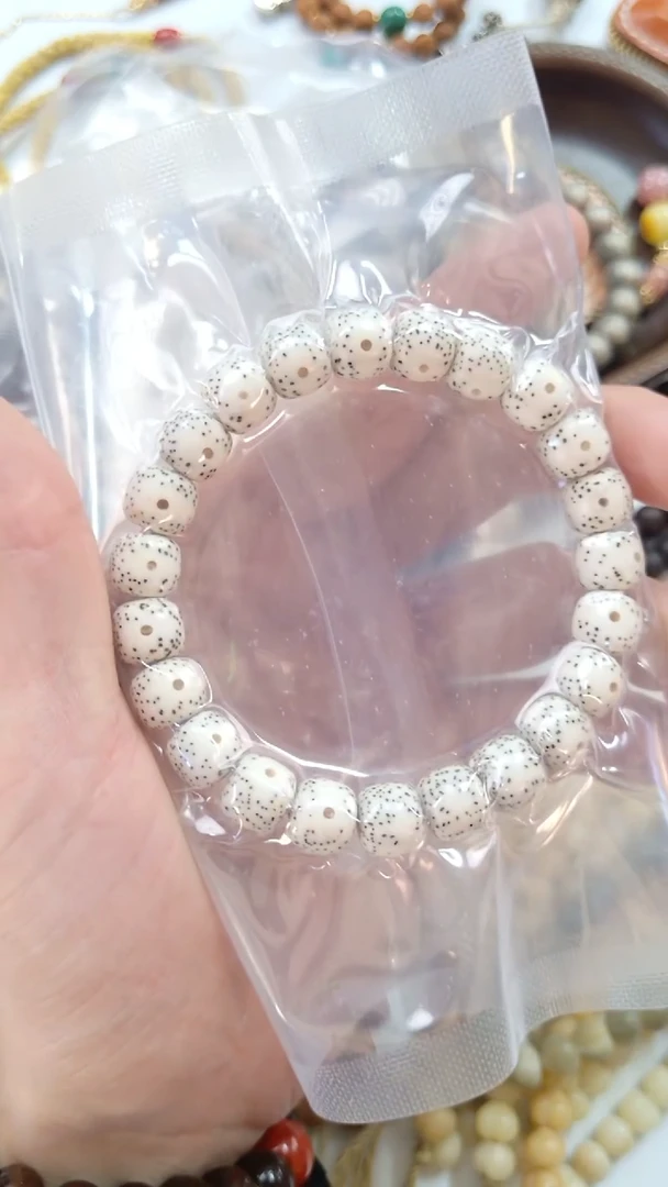 手串星月菩提原白1.0*9