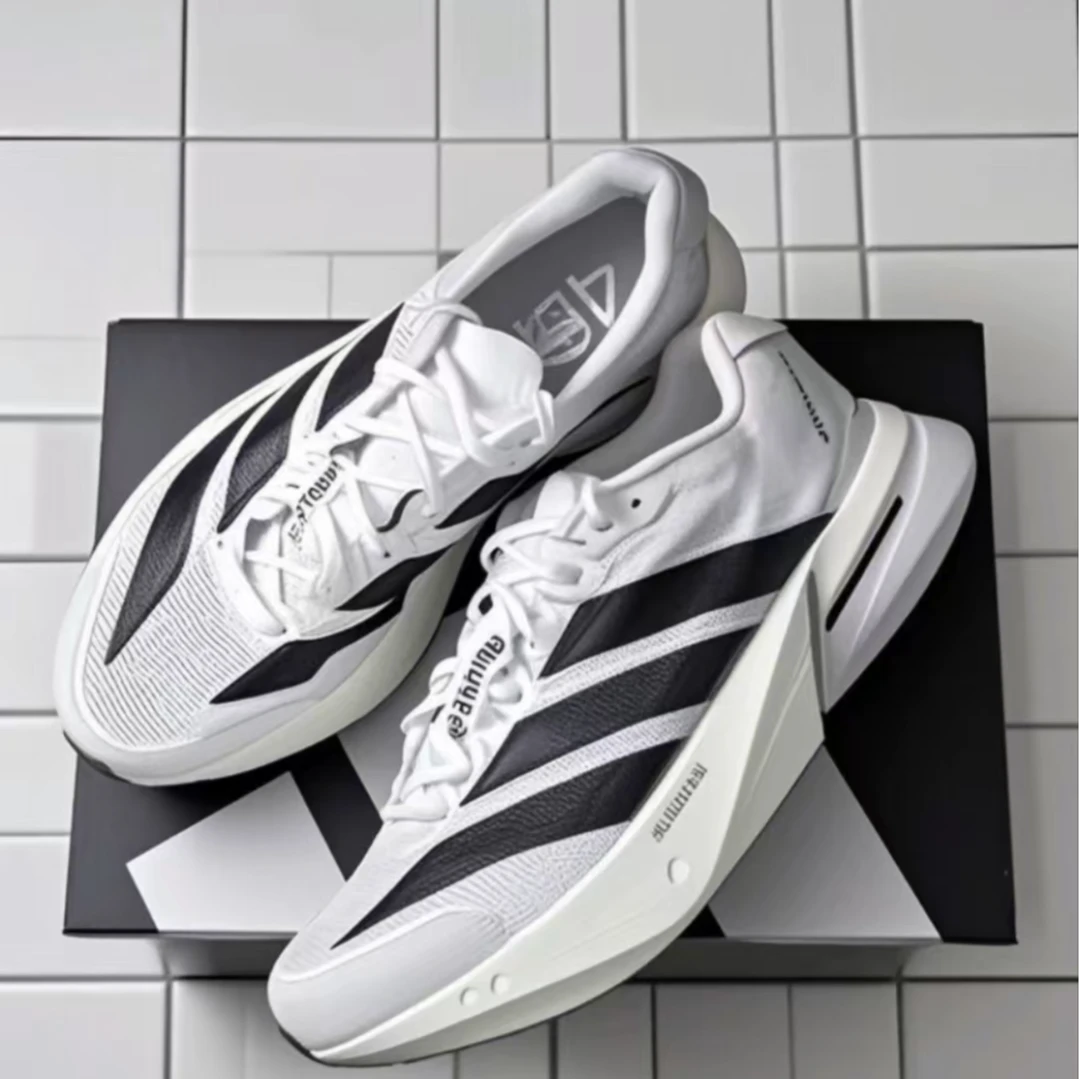 ADIZERO BOSTON 13 超轻缓震回弹透气专业竞训玻纤柱跑鞋JS4939