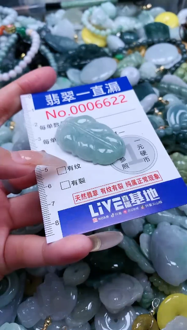 【闪购商品】翡翠吊坠(不含链)未镶嵌6622