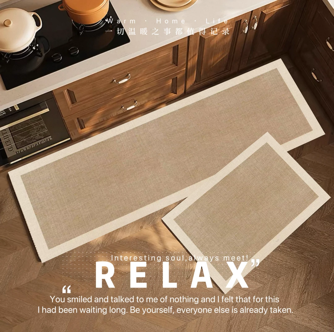 印象-203【45x80+45x160】硅藻泥吸水防滑家用厨房地垫耐脏脚垫