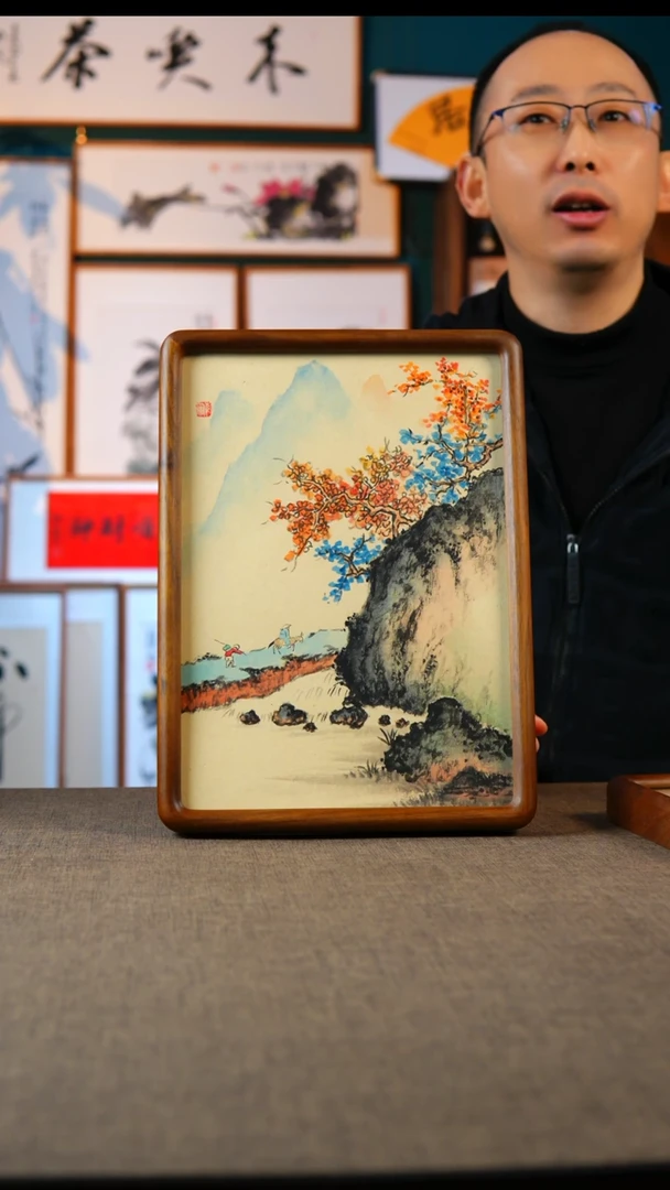 书法SF S20黑胡桃 实木 榫卯