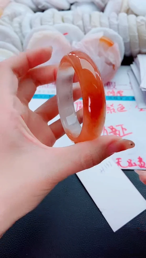 未镶嵌手镯石英质玉H131-58-59