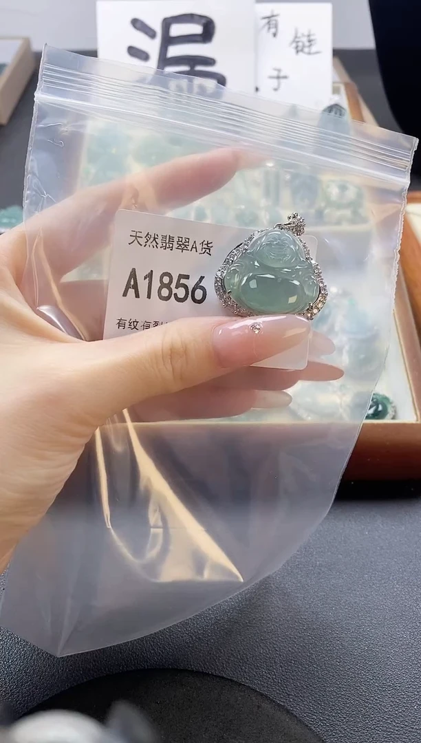 吊坠(赠链)未镶嵌翡翠天然翡翠A货