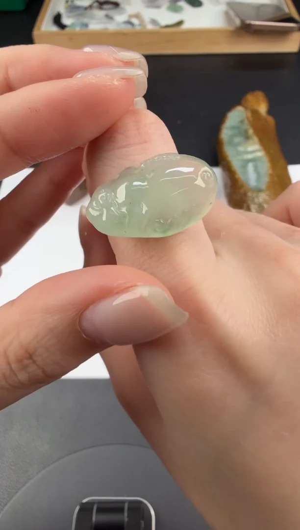 吊坠(不含链)未镶嵌翡翠翡翠饰品-174