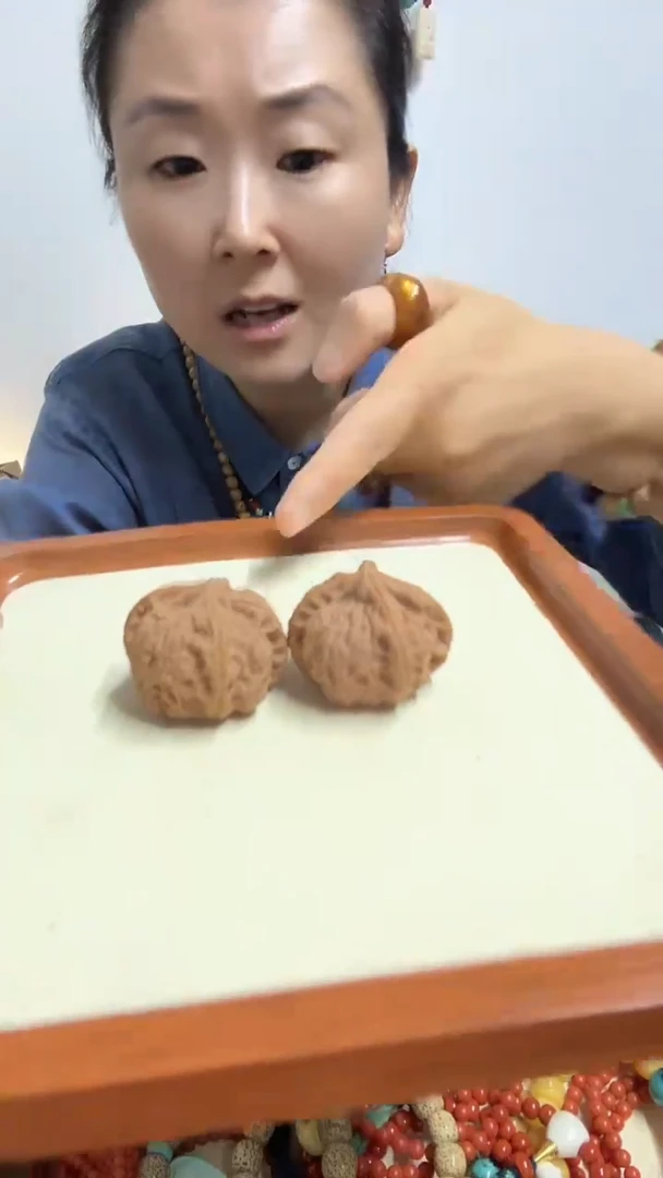 把件文玩核桃精品四轮一对