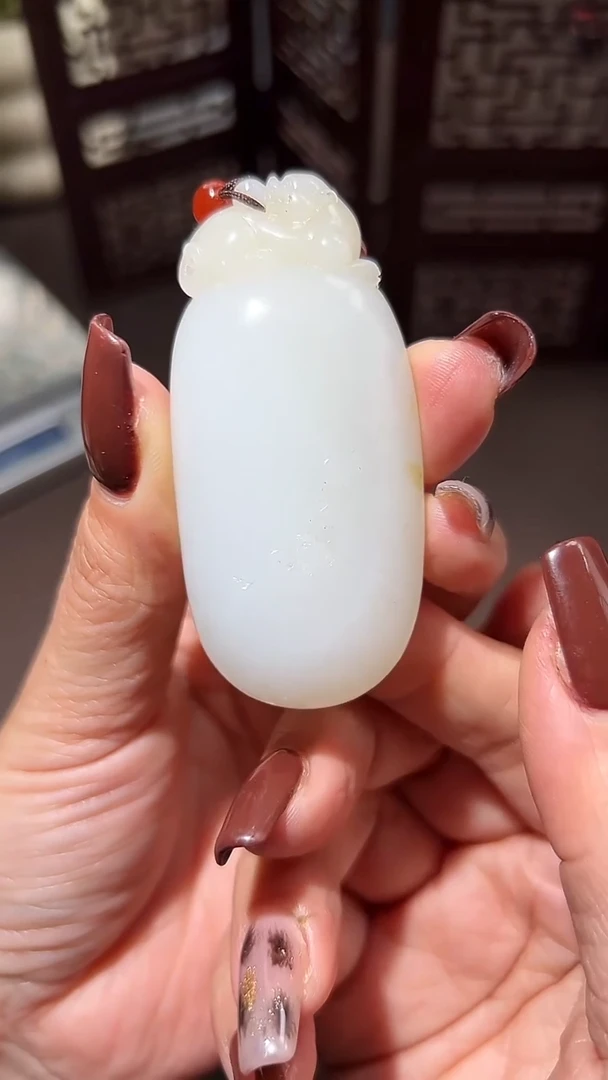 未镶嵌和田玉把件和田玉手把件36