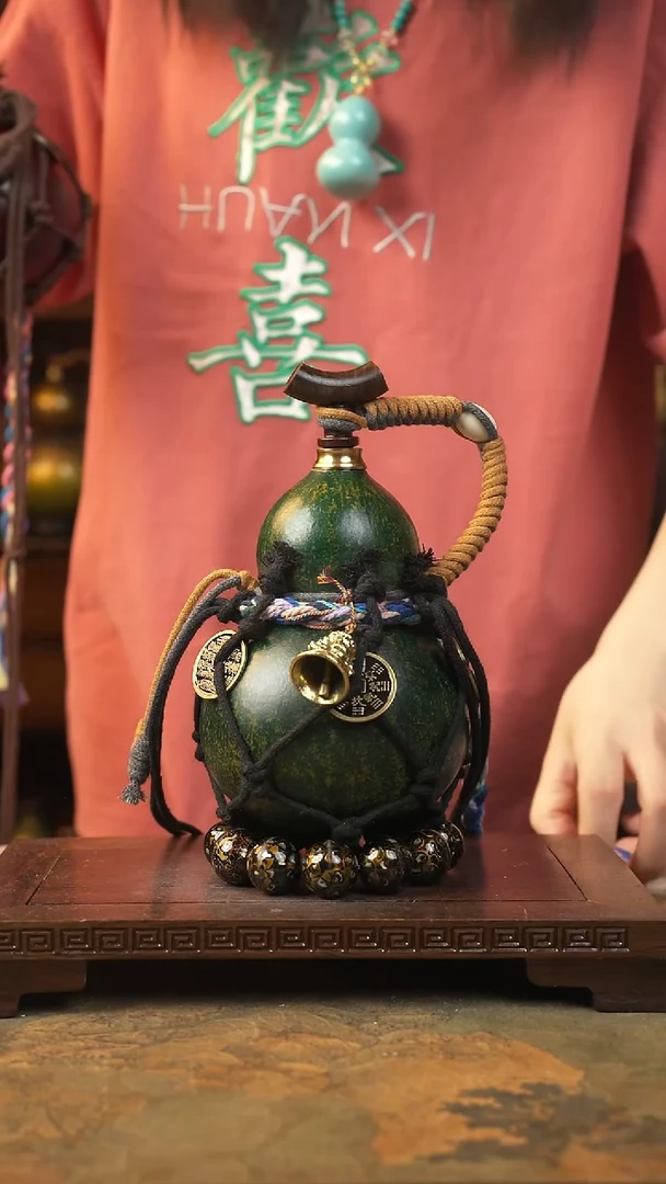 014云匠大漆酒葫芦一物一拍