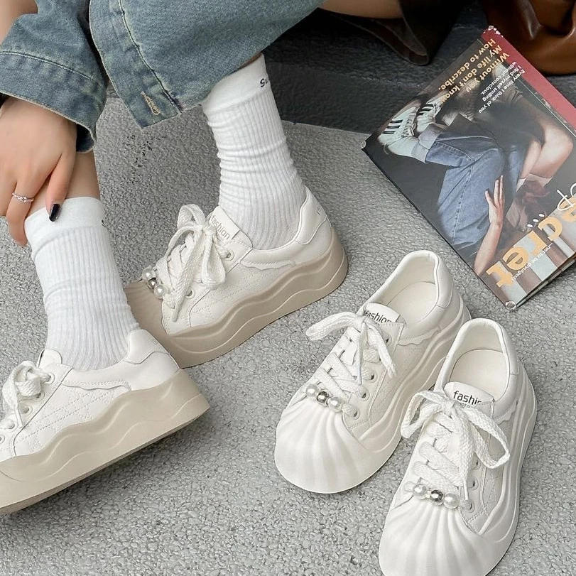 0307-62  女士时尚百搭气质春秋大头鞋   PZP  60442