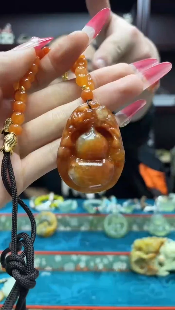 未镶嵌岫玉吊坠·