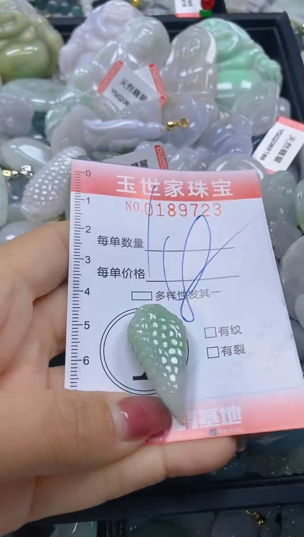 【闪购商品】翡翠颈饰未镶嵌闪购0189723