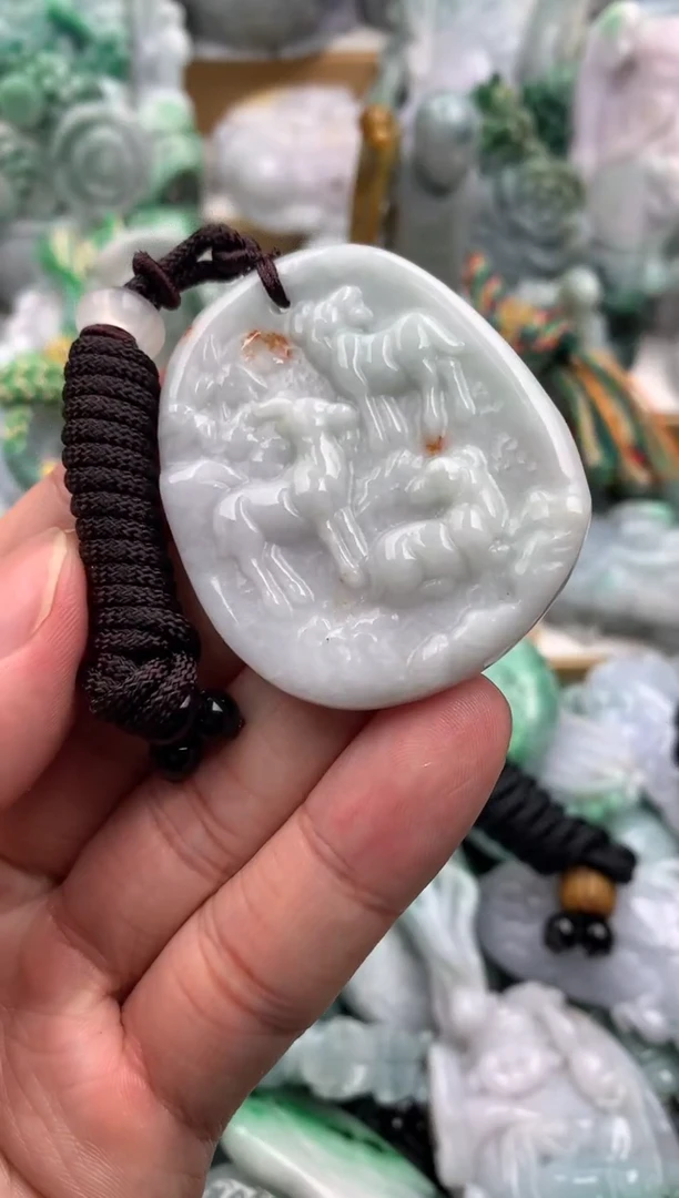 吊坠(不含链)未镶嵌翡翠1