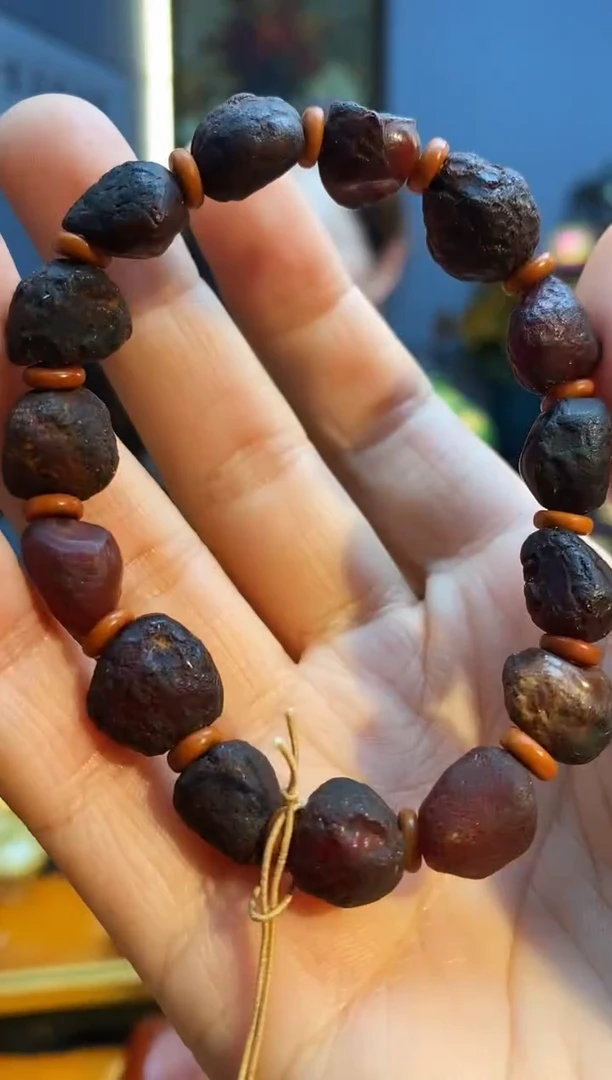 手链琥珀未镶嵌手串