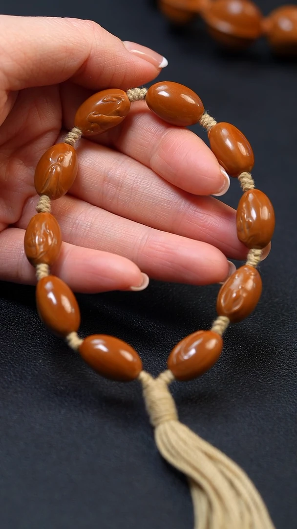 【闪购商品】橄榄核手串小籽无相