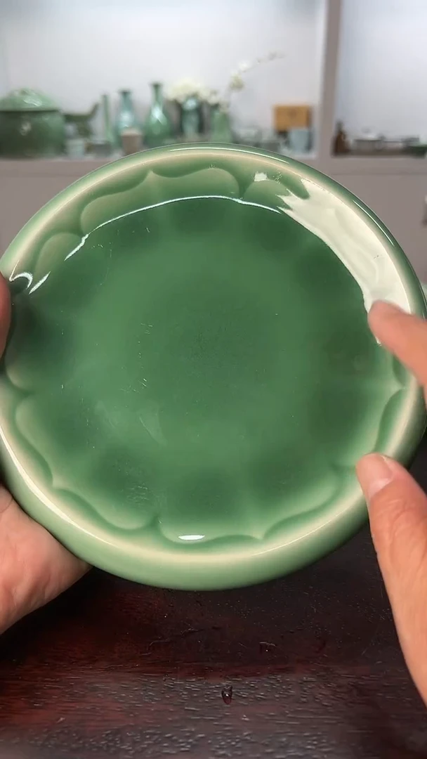 龙泉云间青瓷小米茶器
