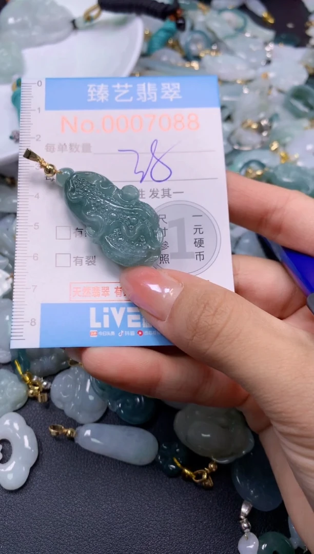 颈饰未镶嵌翡翠7088