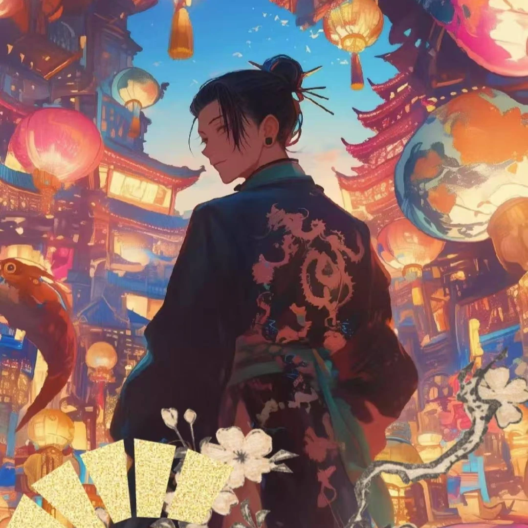 豪卡文创《咒术回战》第一弹创意色纸盲盒