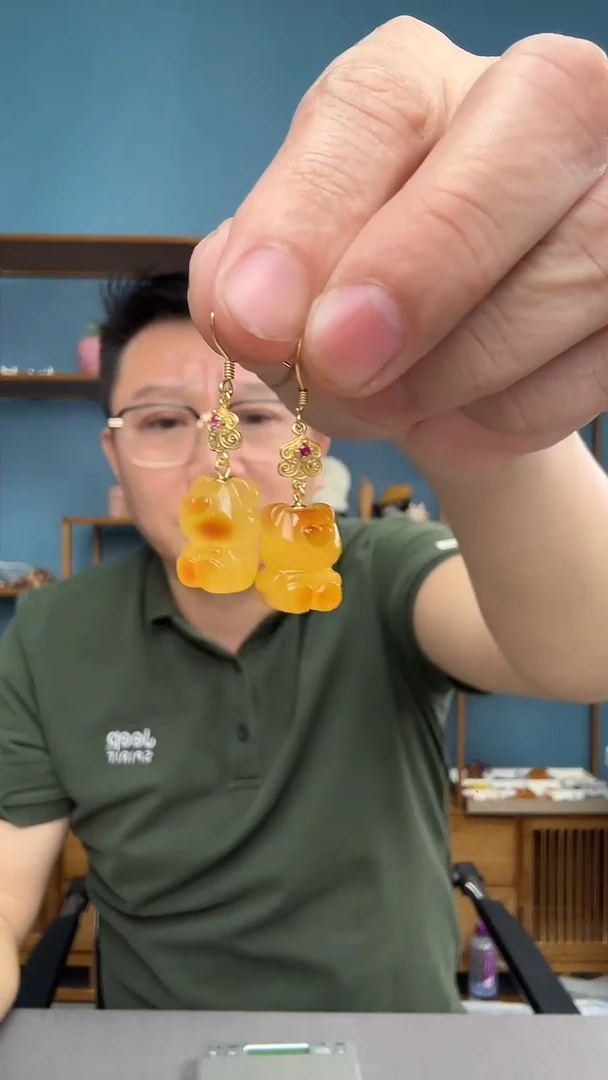 未镶嵌琥珀裸石35蜜蜡