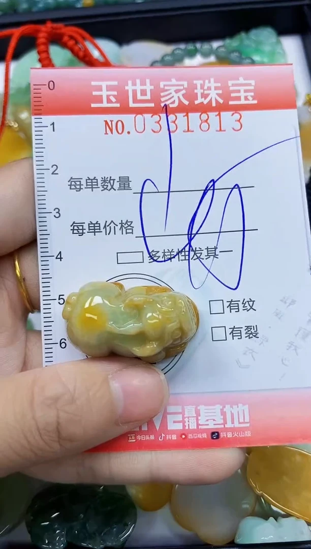 翡翠未镶嵌颈饰闪购0331813
