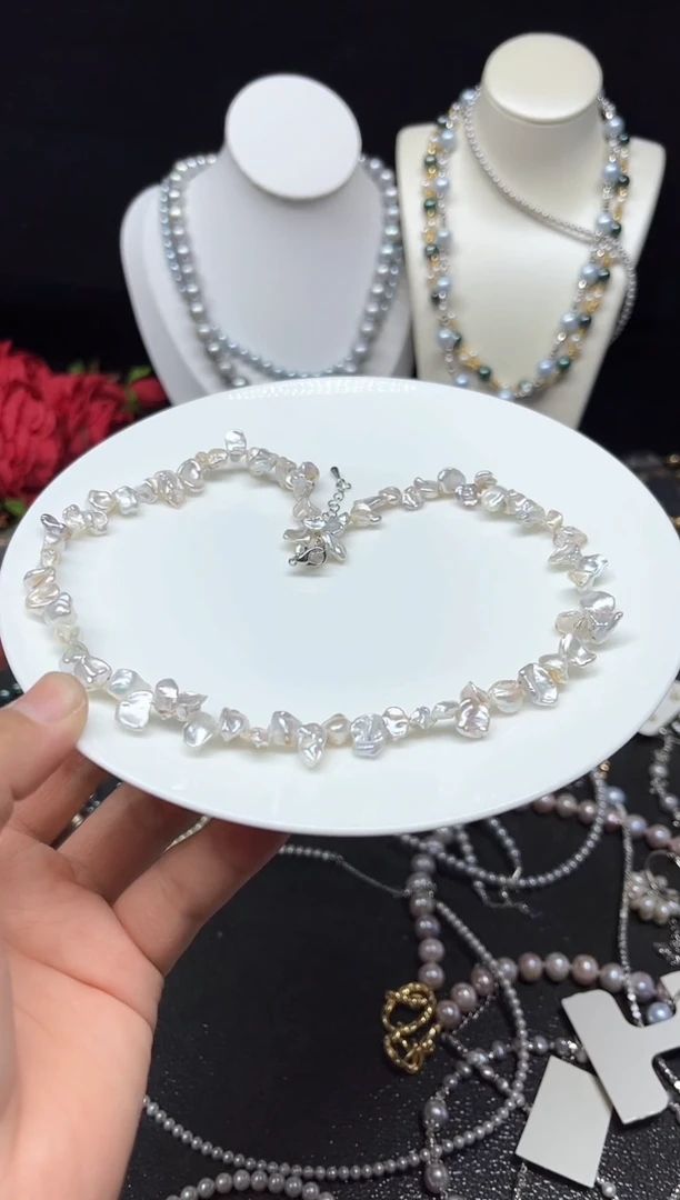 【闪购商品】淡水珍珠项链未镶嵌多人