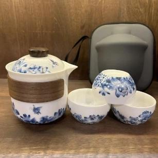 蝶恋KK0238-花旅行快客杯（带包）GS