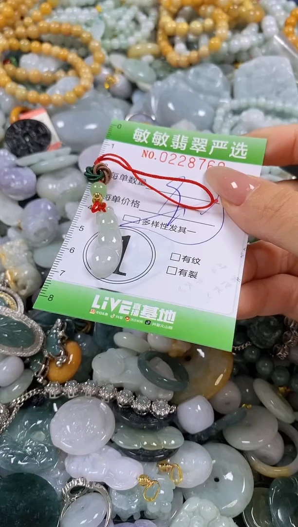 翡翠未镶嵌颈饰闪购0228769多样性发其一